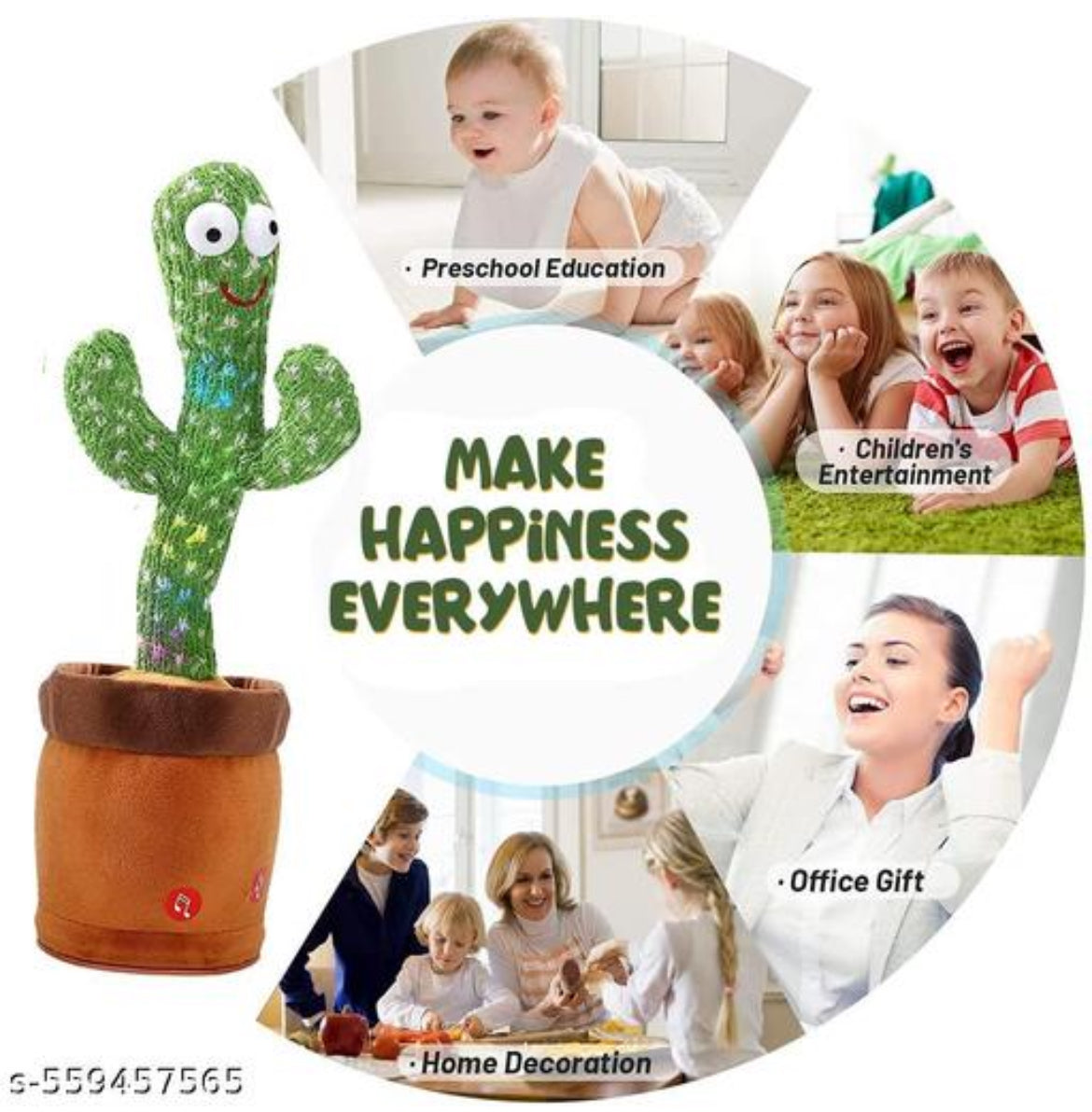 Talking & Dancing Cactus