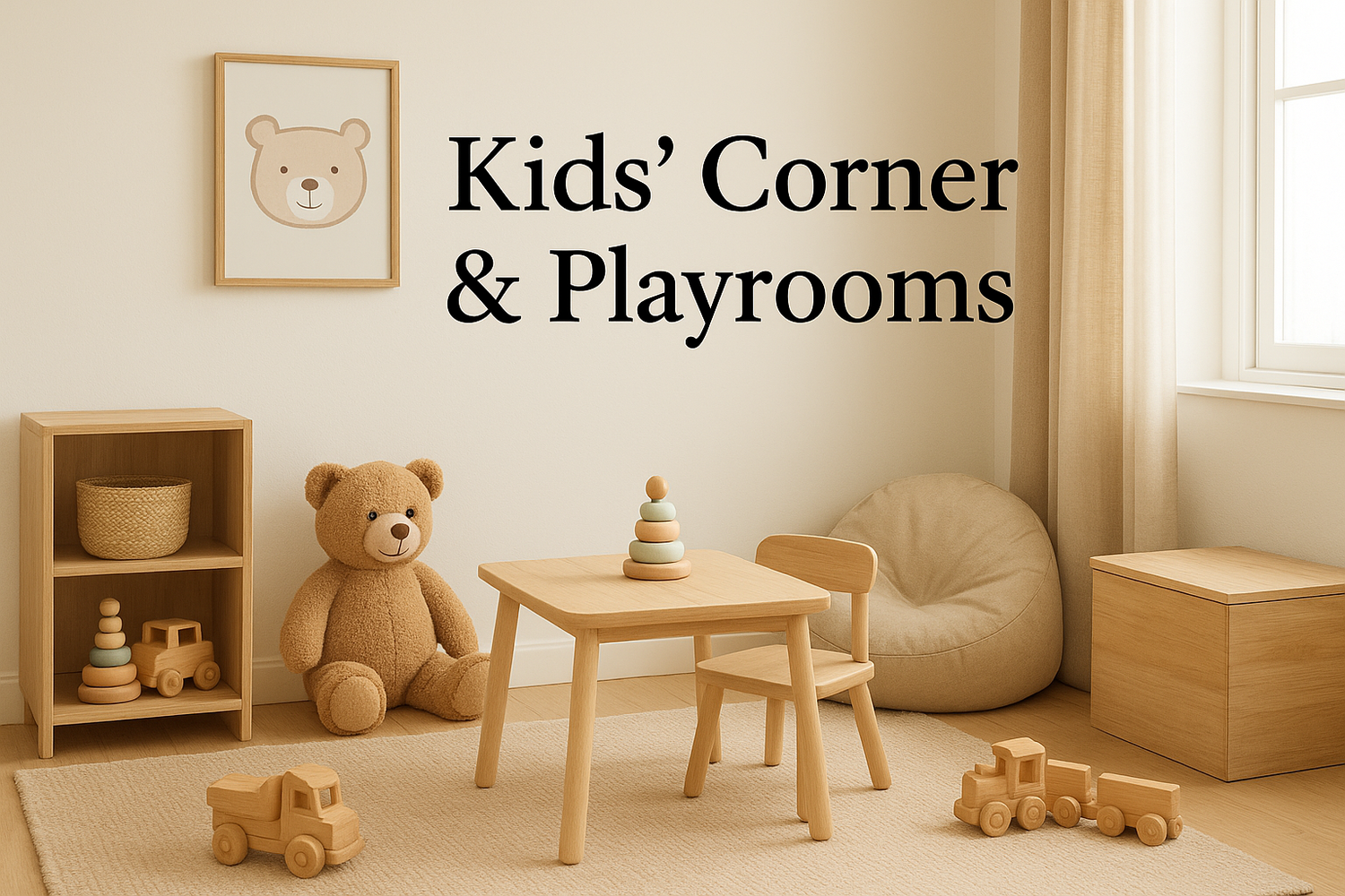 Kids' Corner and Playrooms